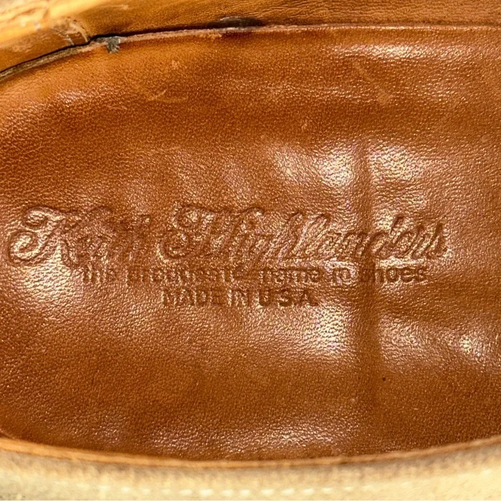 Keith Highlanders Men’s Size 10.5 Tan Suede Orange Bottom Dirty Buck Shoes - Picture 11 of 11